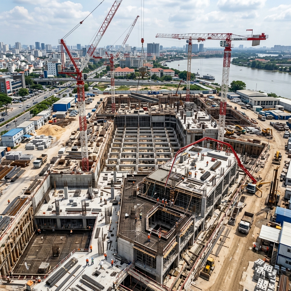 Thu thập dữ liệu tòa tháp